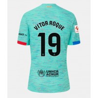 Fotbalové Dres Barcelona Vitor Roque #19 Dámské Alternativní 2023-24 Krátký Rukáv